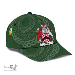 Irish Athy Coat Of Arms - Irish Family Crest St Patrick's Day Irish Cap
