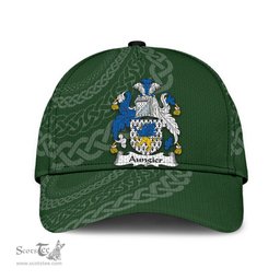 Irish Aungier Coat Of Arms - Irish Family Crest St Patrick's Day Irish Cap