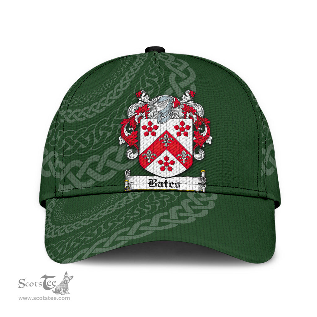 Irish Bates Coat Of Arms - Irish Family Crest St Patrick's Day Irish Cap