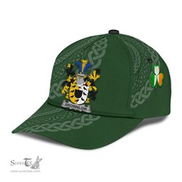 Irish Brownlow Coat Of Arms - Irish Family Crest St Patrick's Day Irish Cap