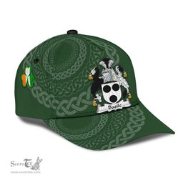 Irish Basile Coat Of Arms - Irish Family Crest St Patrick's Day Irish Cap