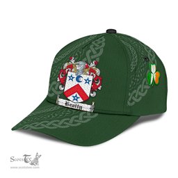 Irish Beatty Coat Of Arms II Irisharms - Irish Family Crest St Patrick's Day Irish Cap
