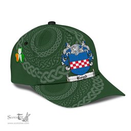 Irish Boyd Coat Of Arms - Irish Family Crest St Patrick's Day Irish Cap