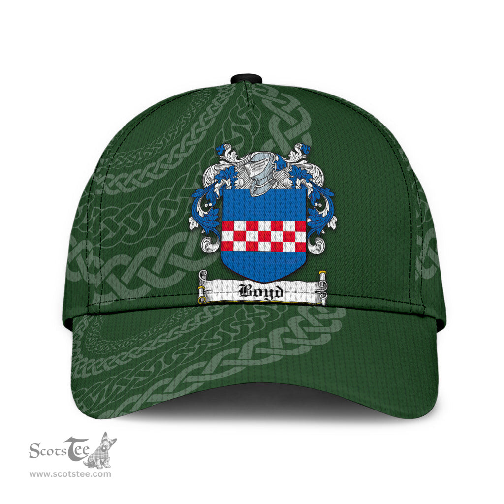 Irish Boyd Coat Of Arms - Irish Family Crest St Patrick's Day Irish Cap