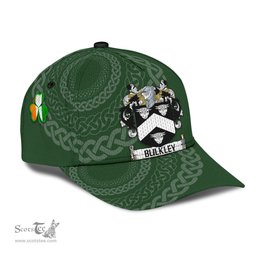 Irish Bulkley Coat Of Arms - Irish Family Crest St Patrick's Day Irish Cap