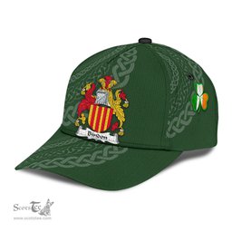 Irish Bindon Coat Of Arms - Irish Family Crest St Patrick's Day Irish Cap