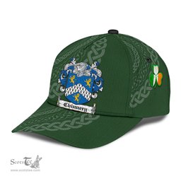 Irish Chinnery Coat Of Arms - Irish Family Crest St Patrick's Day Irish Cap