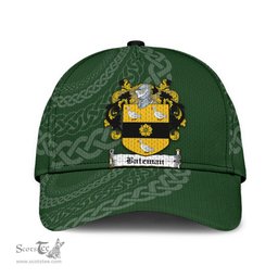Irish Bateman Coat Of Arms Viscountarms - Irish Family Crest St Patrick's Day Irish Cap