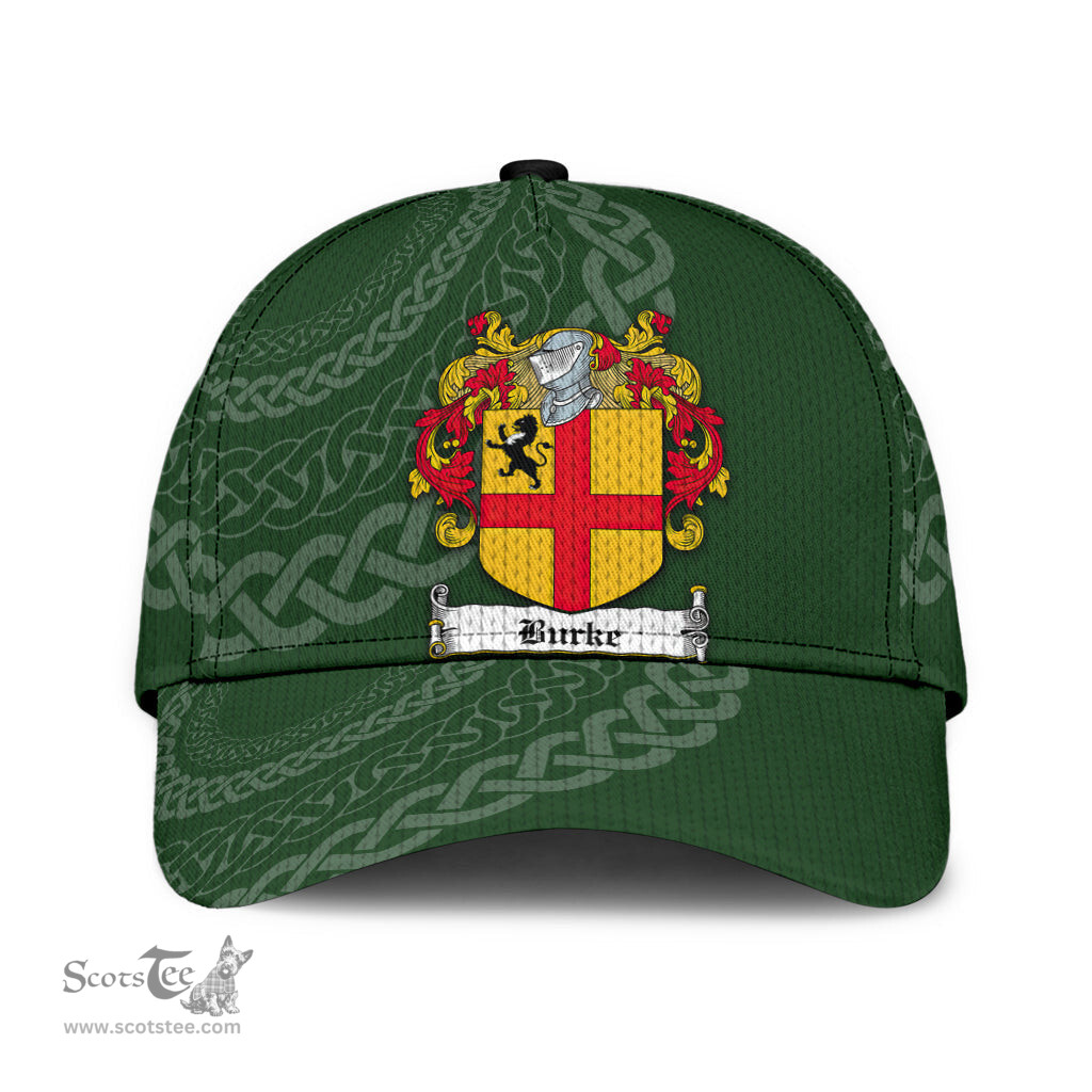 Irish Burke Coat Of Arms - Irish Family Crest St Patrick's Day Irish Cap