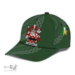 Irish Blacke Coat Of Arms - Irish Family Crest St Patrick's Day Irish Cap