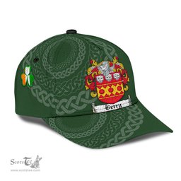Irish Berry Coat Of Arms - Irish Family Crest St Patrick's Day Irish Cap