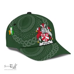 Irish Beasley Coat Of Arms - Irish Family Crest St Patrick's Day Irish Cap
