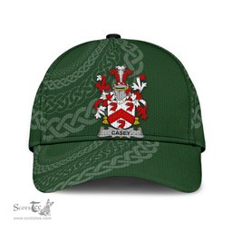 Irish Casey Coat Of Arms - Irish Family Crest St Patrick's Day Irish Cap