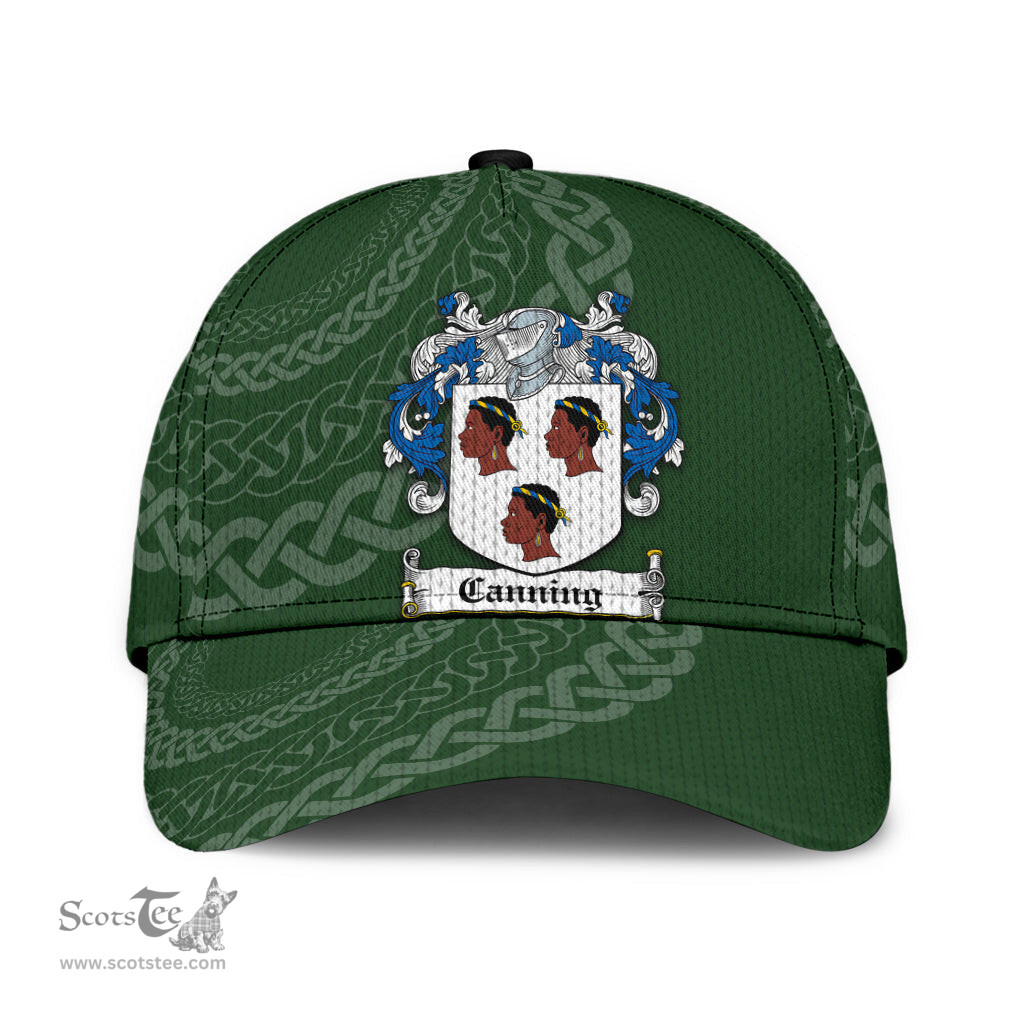 Irish Canning Coat Of Arms - Irish Family Crest St Patrick's Day Irish Cap