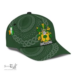 Irish Boyle Coat Of Arms - Irish Family Crest St Patrick's Day Irish Cap