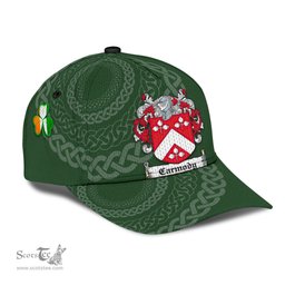 Irish Carmody Coat Of Arms - Irish Family Crest St Patrick's Day Irish Cap