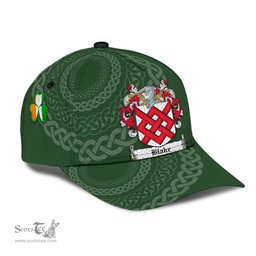 Irish Blake Coat Of Arms - Irish Family Crest St Patrick's Day Irish Cap