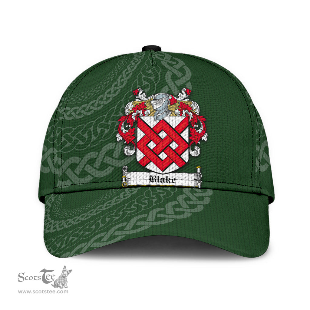 Irish Blake Coat Of Arms - Irish Family Crest St Patrick's Day Irish Cap