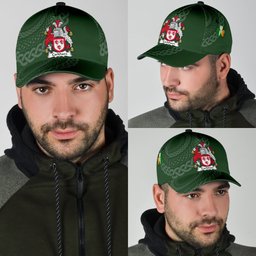 Irish Carkham Coat Of Arms - Irish Family Crest St Patrick's Day Irish Cap
