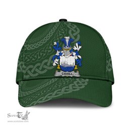 Irish Cahill Coat Of Arms - Irish Family Crest St Patrick's Day Irish Cap