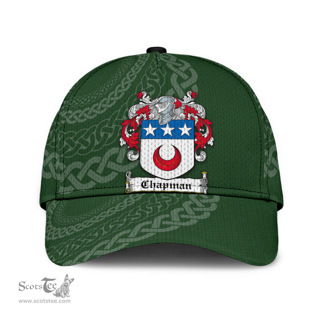 Irish Chapman Coat Of Arms - Irish Family Crest St Patrick's Day Irish Cap