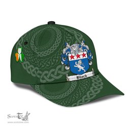 Irish Black Coat Of Arms - Irish Family Crest St Patrick's Day Irish Cap