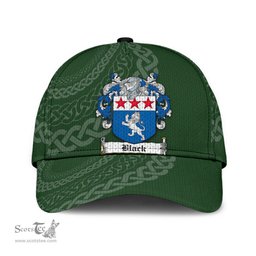 Irish Black Coat Of Arms - Irish Family Crest St Patrick's Day Irish Cap