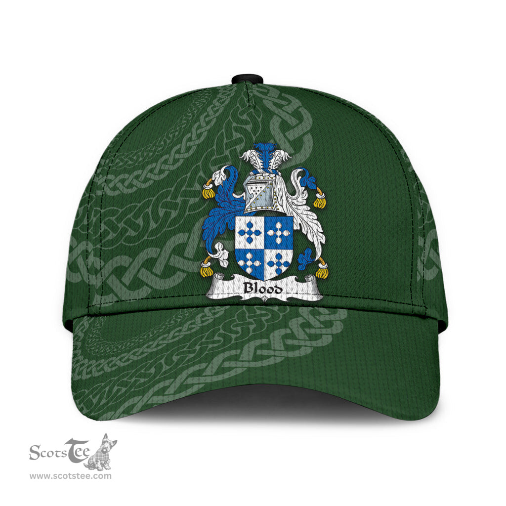 Irish Blood Coat Of Arms - Irish Family Crest St Patrick's Day Irish Cap