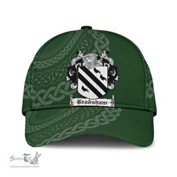 Irish Bradshaw Coat Of Arms - Irish Family Crest St Patrick's Day Irish Cap