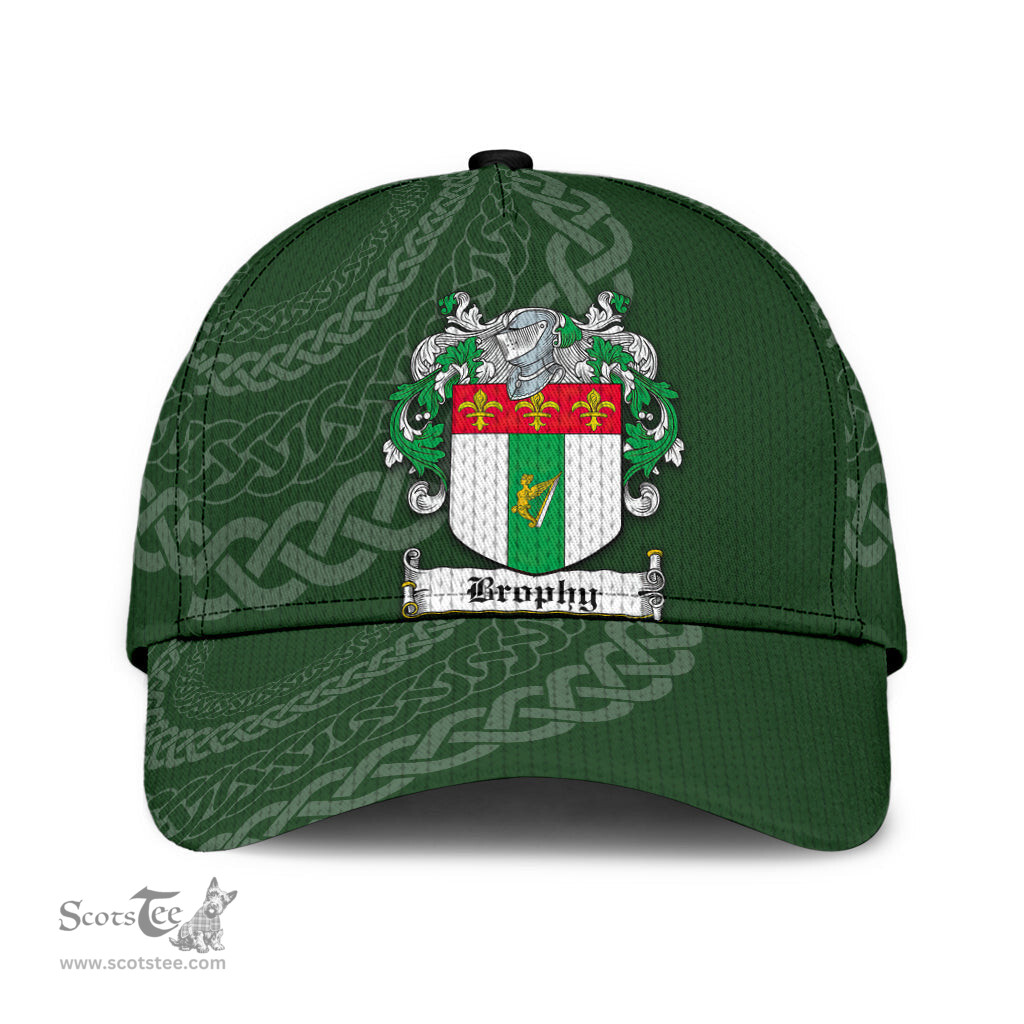Irish Brophy Coat Of Arms - Irish Family Crest St Patrick's Day Irish Cap