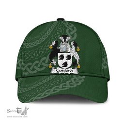 Irish Cantlowe Coat Of Arms - Irish Family Crest St Patrick's Day Irish Cap