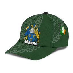 Irish Bennis Coat Of Arms - Irish Family Crest St Patrick's Day Irish Cap