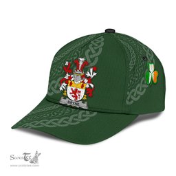 Irish Bryne Coat Of Arms - Irish Family Crest St Patrick's Day Irish Cap