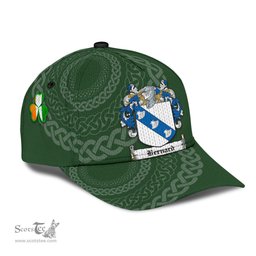 Irish Bernard Coat Of Arms - Irish Family Crest St Patrick's Day Irish Cap