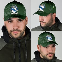 Irish Bernard Coat Of Arms - Irish Family Crest St Patrick's Day Irish Cap