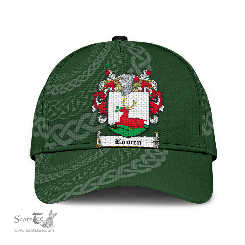 Irish Bowen Coat Of Arms - Irish Family Crest St Patrick's Day Irish Cap