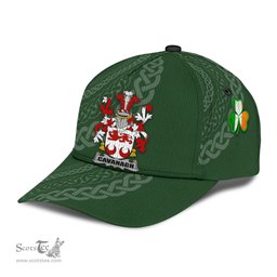 Irish Cavanagh Coat Of Arms - Irish Family Crest St Patrick's Day Irish Cap
