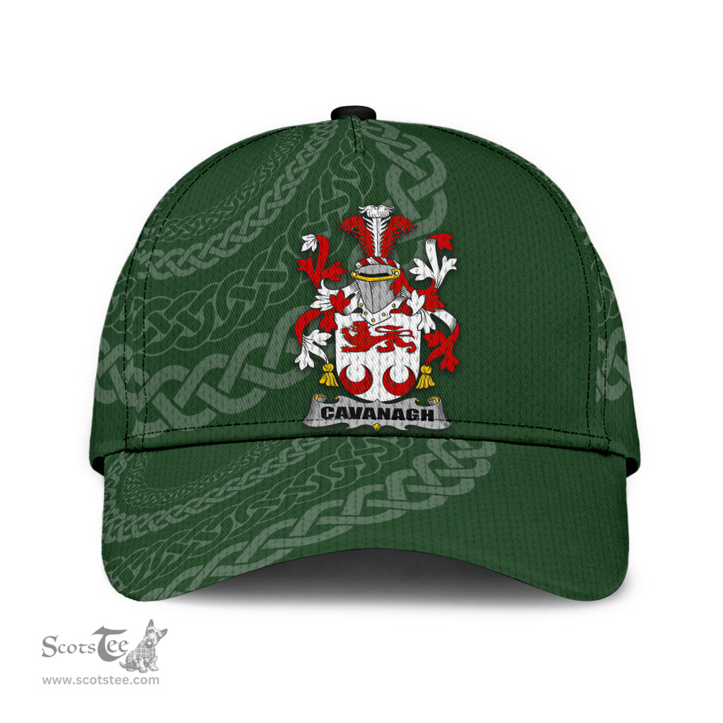 Irish Cavanagh Coat Of Arms - Irish Family Crest St Patrick's Day Irish Cap