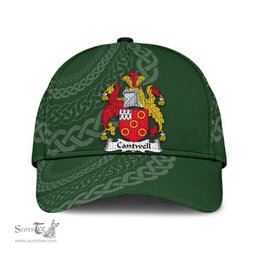 Irish Cantwell Coat Of Arms - Irish Family Crest St Patrick's Day Irish Cap