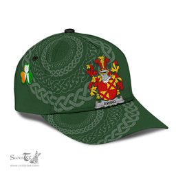 Irish Ewing Coat Of Arms - Irish Family Crest St Patrick's Day Irish Cap