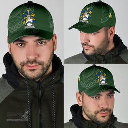 Irish Eardley Coat Of Arms - Irish Family Crest St Patrick's Day Irish Cap