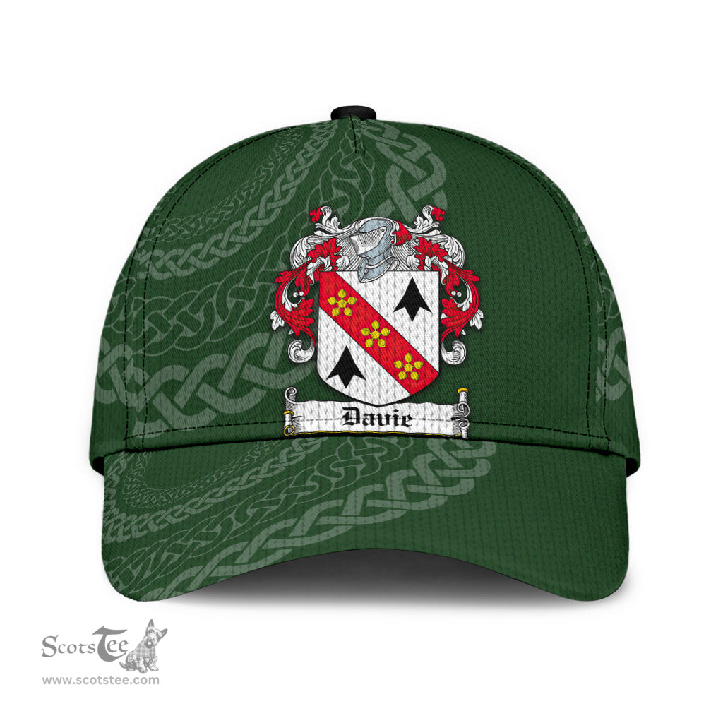 Irish Davie Coat Of Arms - Irish Family Crest St Patrick's Day Irish Cap