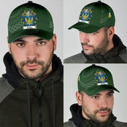 Irish Dunne Coat Of Arms - Irish Family Crest St Patrick's Day Irish Cap