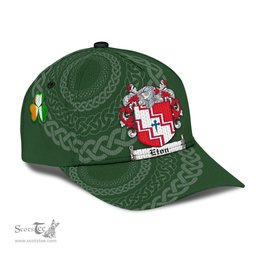 Irish Eton Coat Of Arms - Irish Family Crest St Patrick's Day Irish Cap