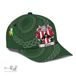 Irish Finch Coat Of Arms - Irish Family Crest St Patrick's Day Irish Cap