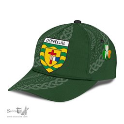 Irish Donegal Coat Of Arms - Irish Family Crest St Patrick's Day Irish Cap