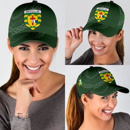 Irish Donegal Coat Of Arms - Irish Family Crest St Patrick's Day Irish Cap