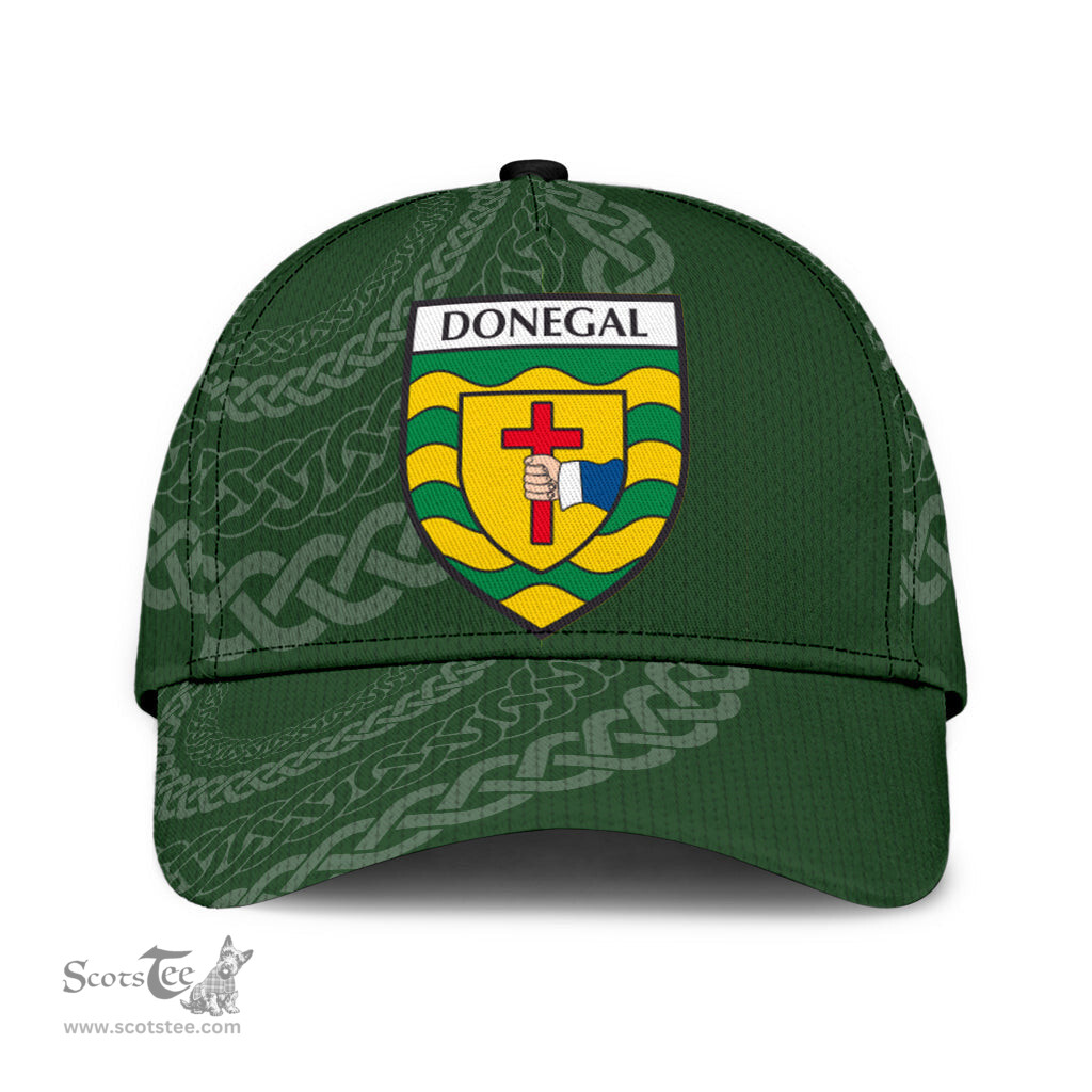 Irish Donegal Coat Of Arms - Irish Family Crest St Patrick's Day Irish Cap