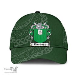 Irish Fennessy Coat Of Arms - Irish Family Crest St Patrick's Day Irish Cap