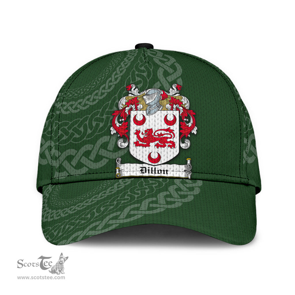 Irish Dillon Coat Of Arms - Irish Family Crest St Patrick's Day Irish Cap